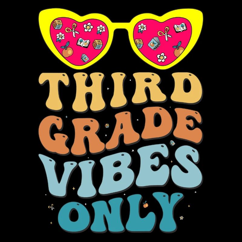 Groovy Back to School avec Third Grade Vibes Only