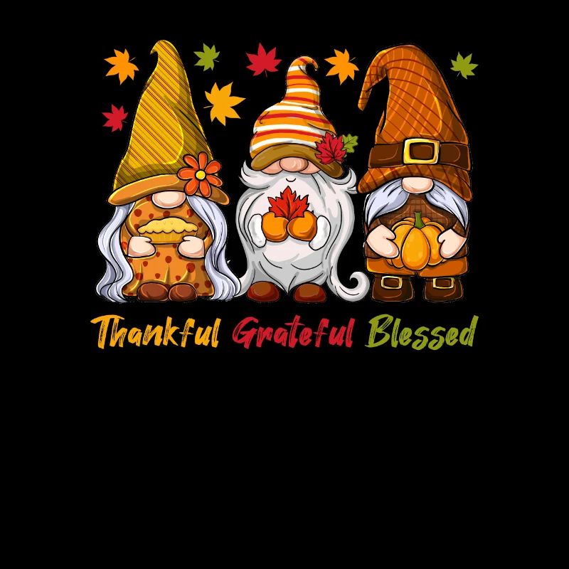 Dankbar Dankbar Gesegnet Lustig Thanksgiving
