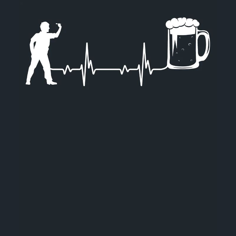 Bière - Palpitations cardiaques - Joueurs de fléchettes -