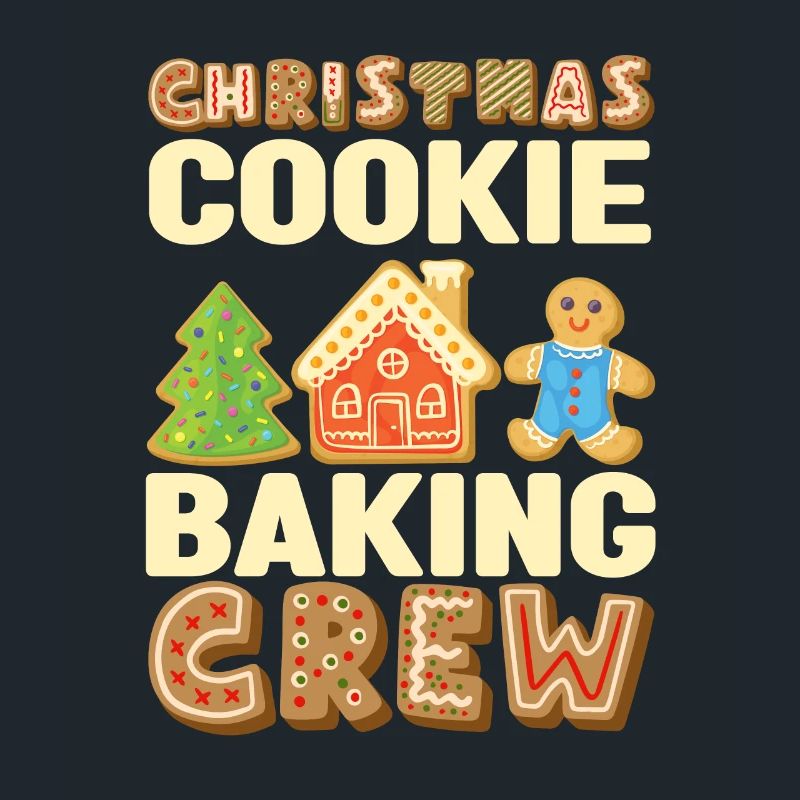 Équipe de cuisson de biscuits de Noël traditionnelle