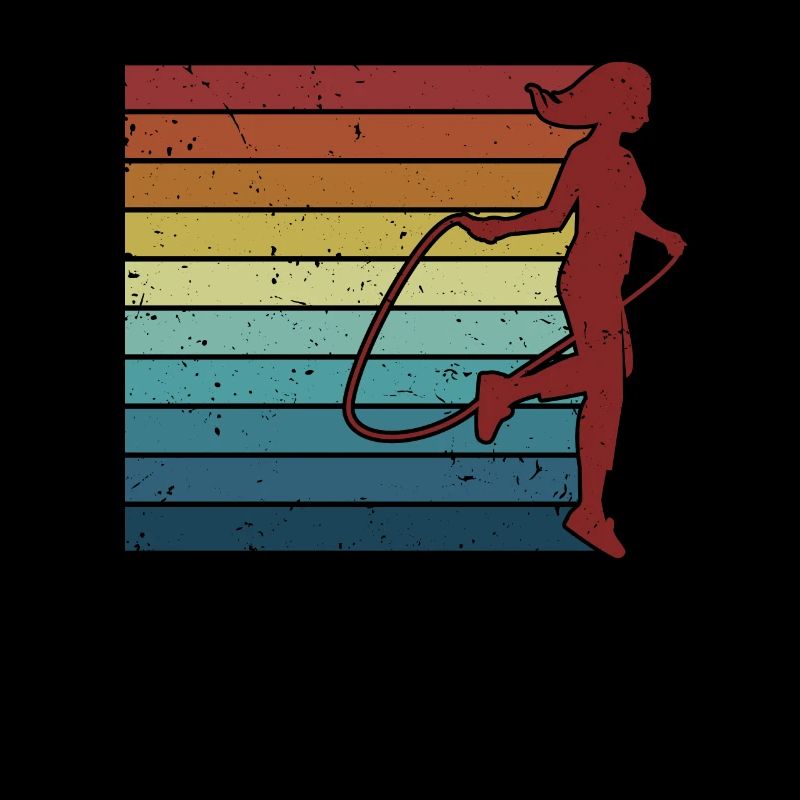 Retro Speed Skipping Jumping Professioneller Sprung