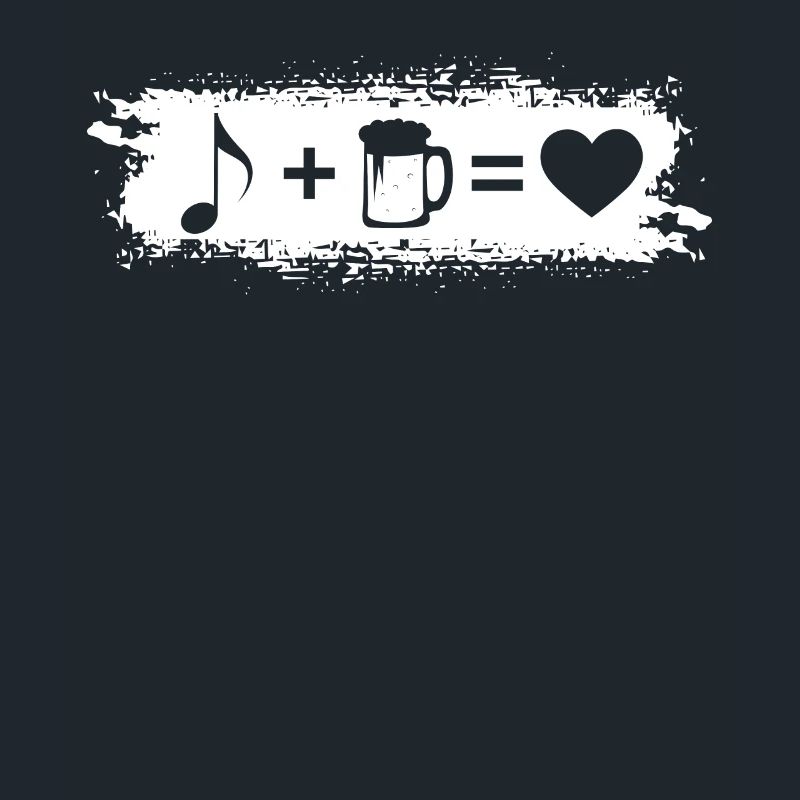 Grunge Rectangle - Hart - Bier - Muziek