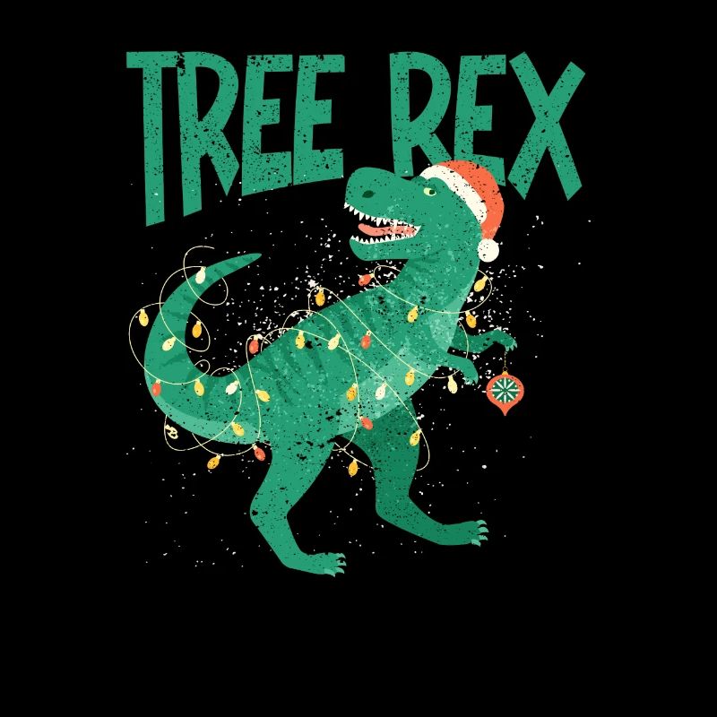 Arbre Rex Dinosaure Pyjama de Noël Noël