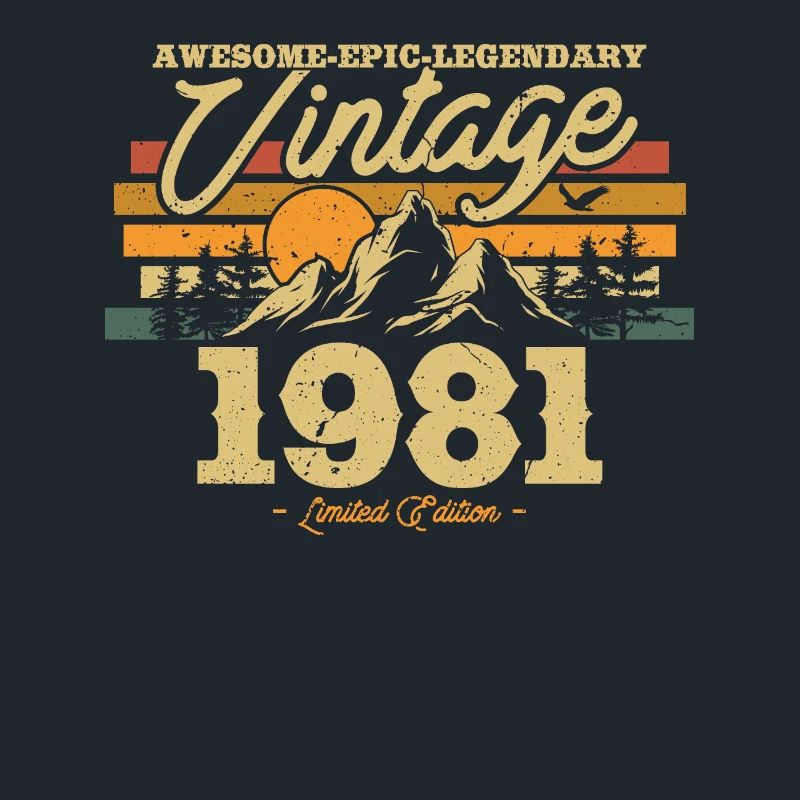 42e anniversaire élégant en 1981