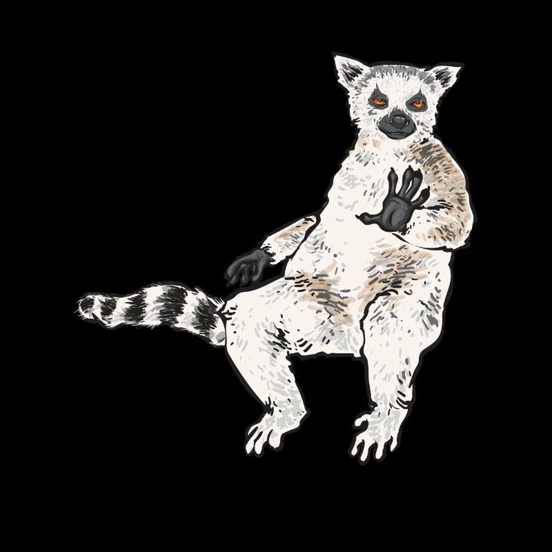 Lémurien à queue annelée