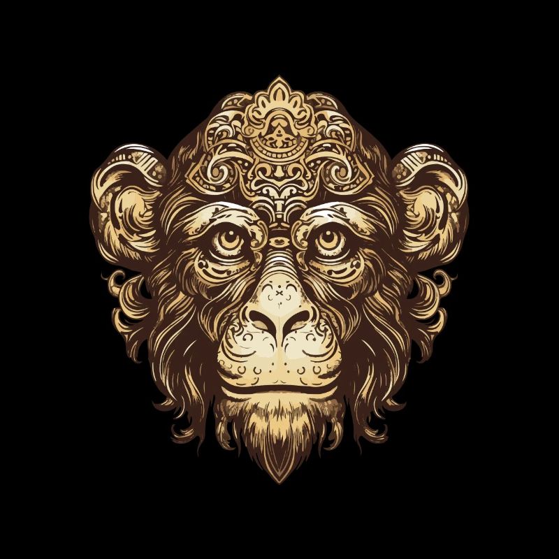 Affe Portrait
