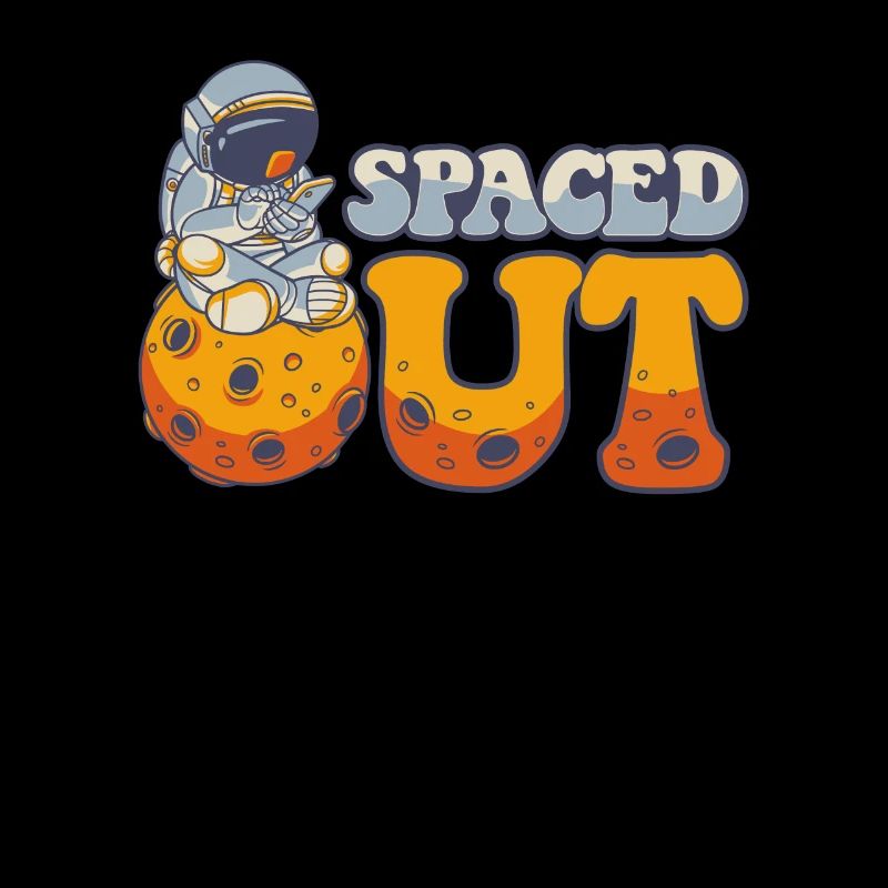 Spaced Out Spaceship Taikonaut Cosmonaut