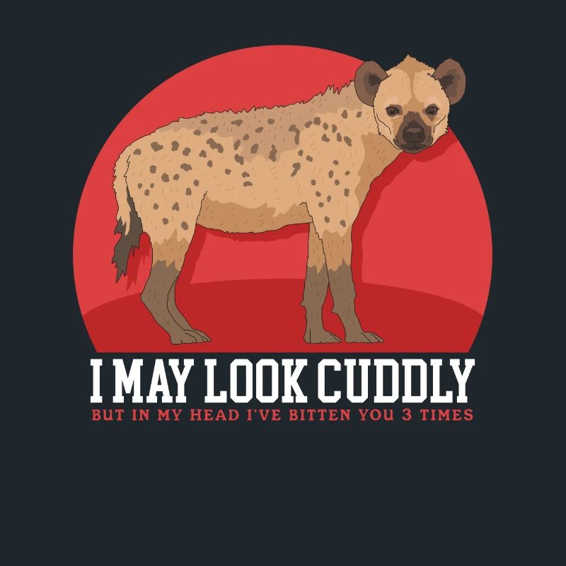 Hyäne Tüpfelhyäne Hyänen Geschenk