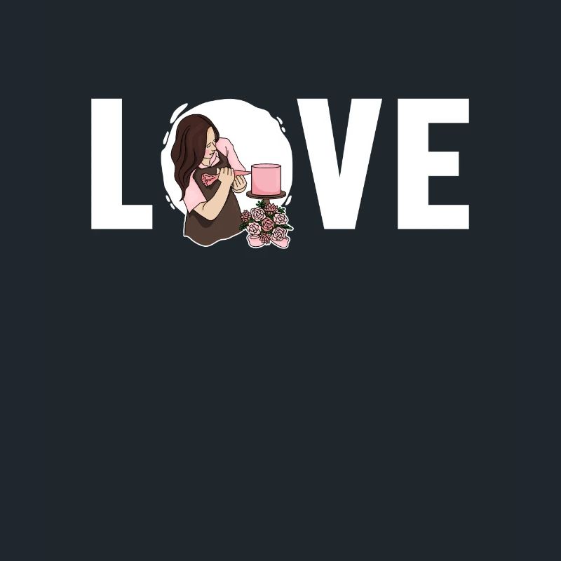 Love Bakery Confectioner Hobby Baker Master Baker