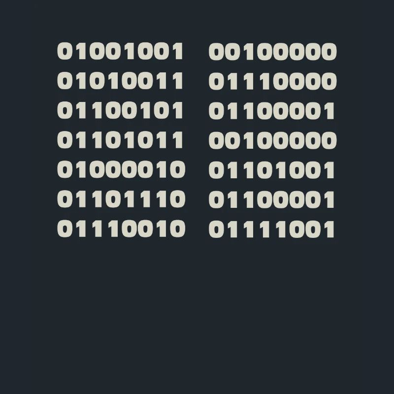 I Speak Binary Code Funny Computer Scientist Coder