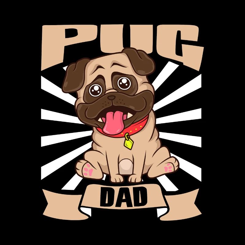 Pug Dad - Mops