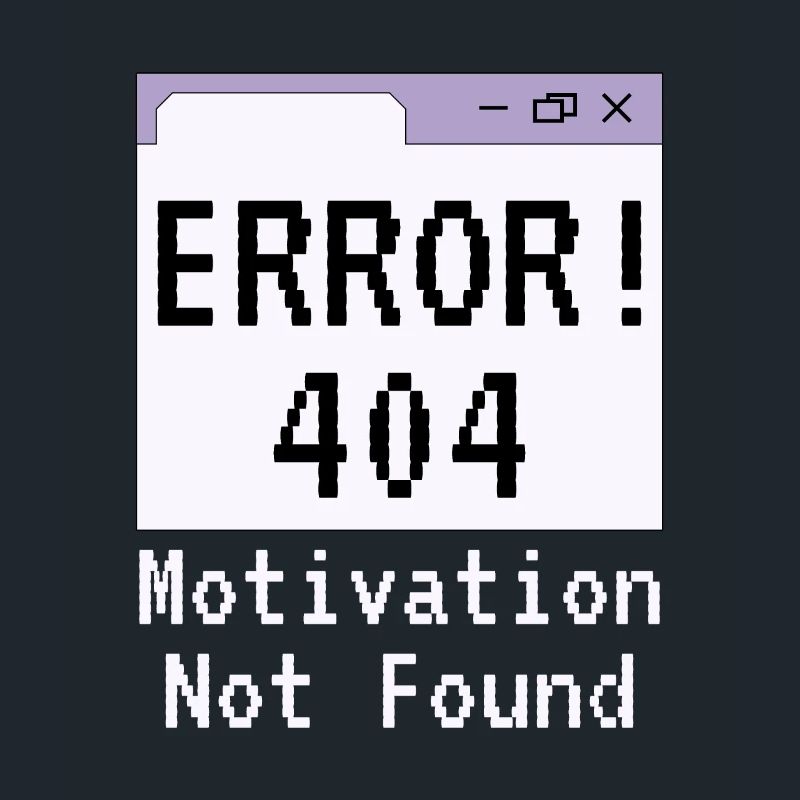 404-html error, Saying No Motivation