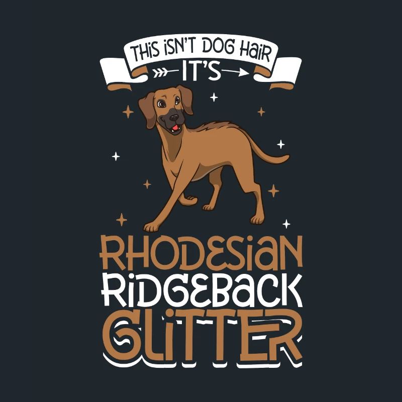 Rhodesian Ridgeback Glitter