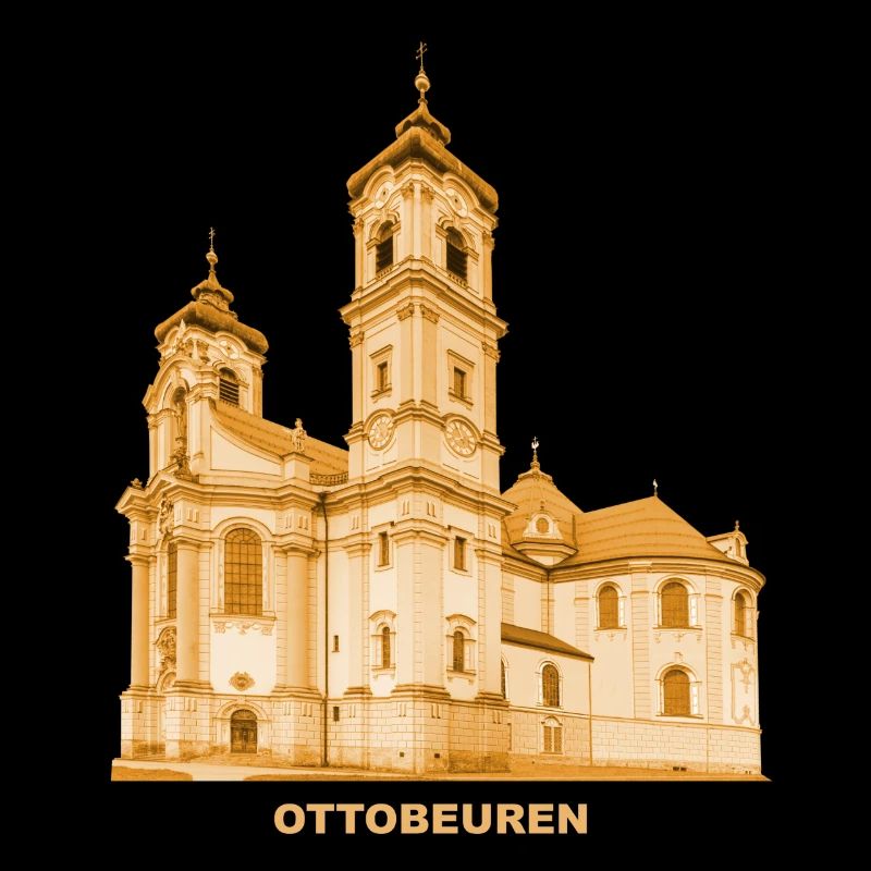 Ottobeuren, Monastère, Église, Allgäu, Souabe, Bavière