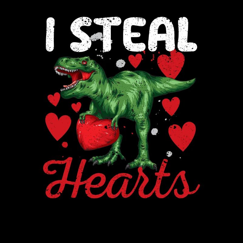 Ich stehle Herzen Valentinstag Dinosaurier T Rex
