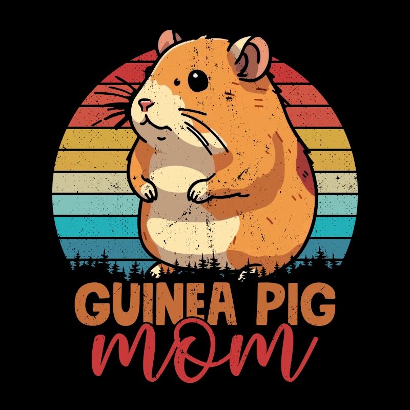 Cochon d’Inde Maman Rongeur Cochons d’Inde Cavy Amant