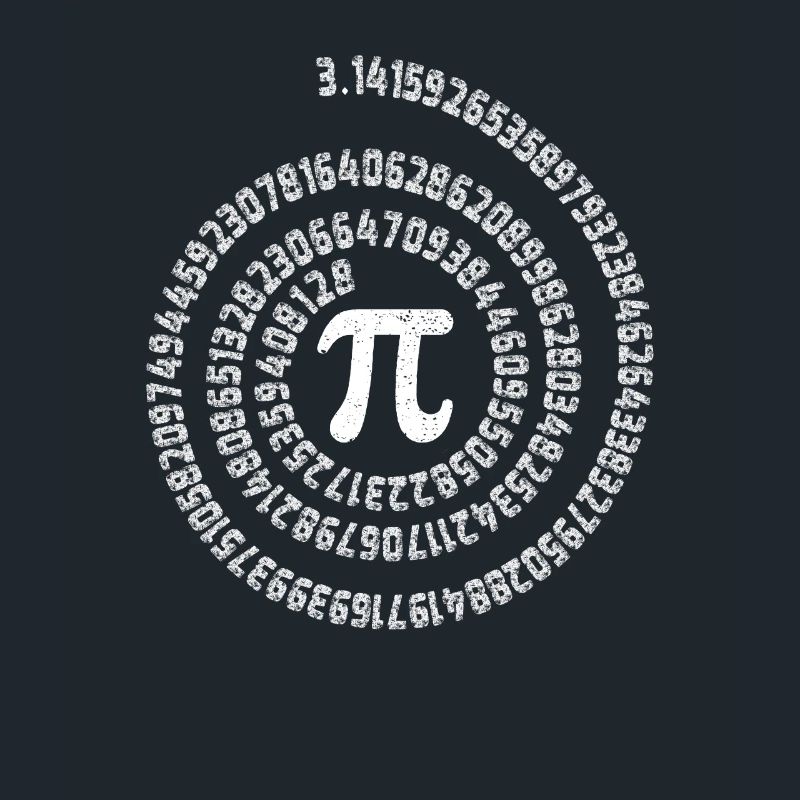 Pi Day Spiral Science Math Funny Math
