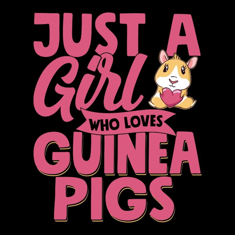 Juste une fille qui aime les cochons d’Inde Cavy amant Roden