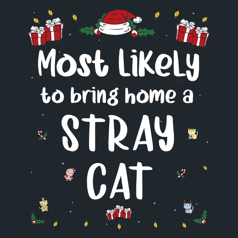 Am ehesten wird man Weihnachten mit einer streunenden Katze nach Hause bringen