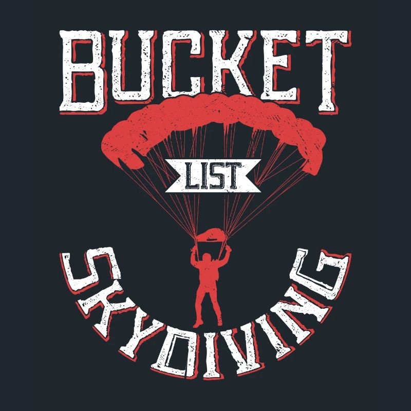 Bucket List Skydiving Skydiver Parachute