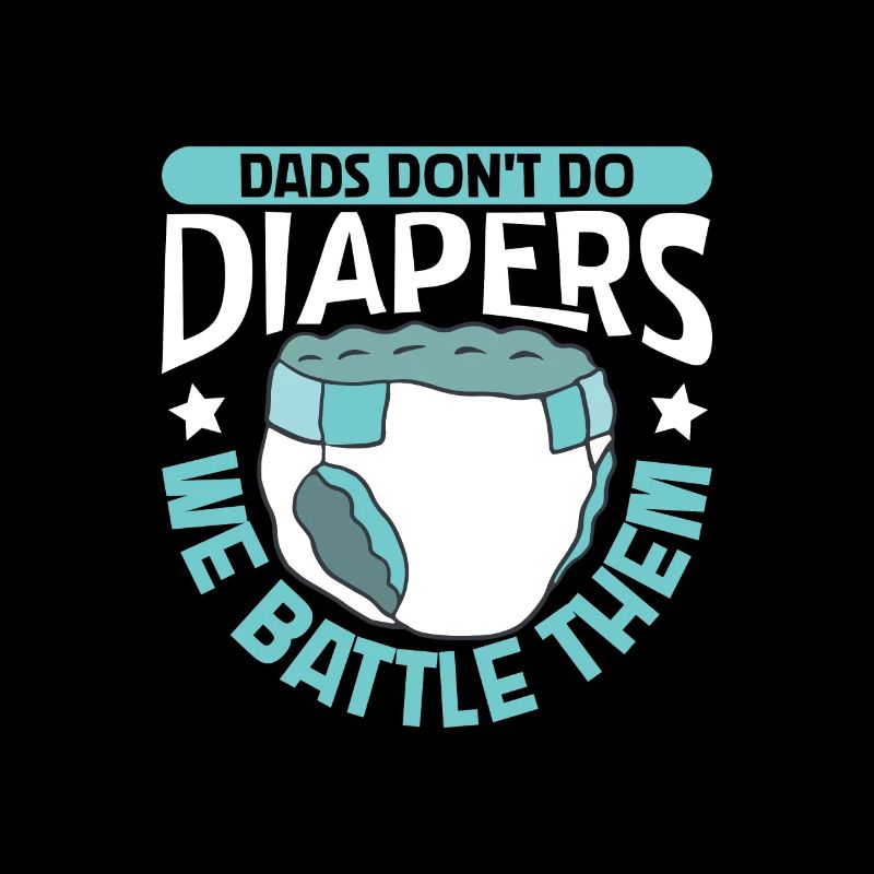 Couches Dads Fight - Lange pour bébé