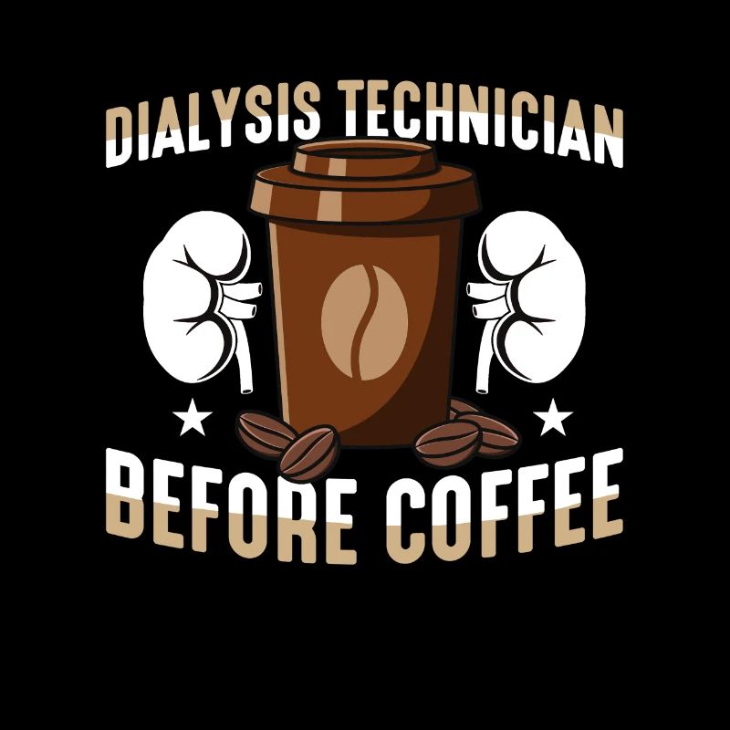 Dialysis Technician Before Medical Coffee Lover