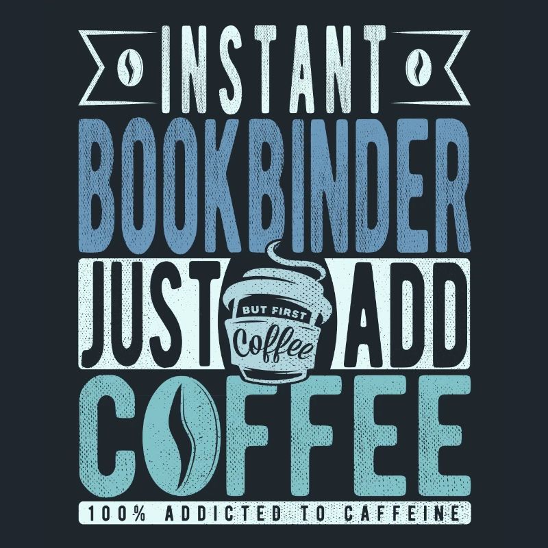Instant-Buchbinder Fügen Sie einfach Kaffee hinzu