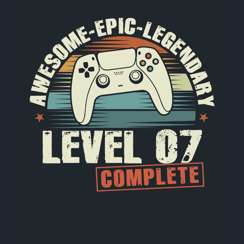 Level 7 Complete 7th Birthday Gift