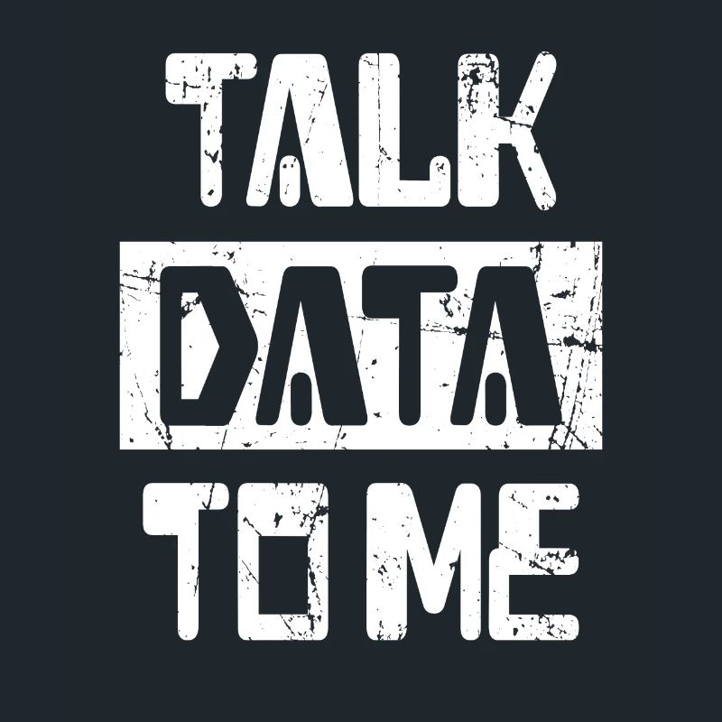 Sprechen Sie mit mir über Daten IT-Datenwissenschaftler Geschenk