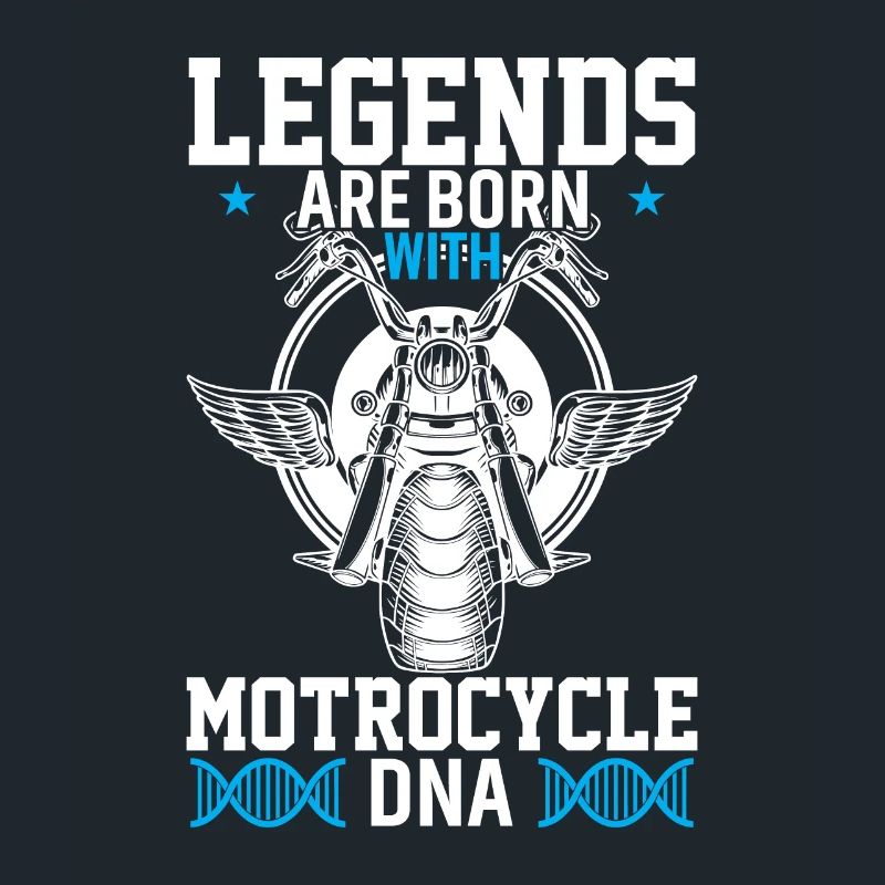 Legends are born with motorcycle DNA