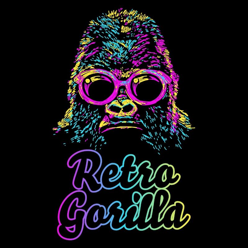 Gorille rétro
