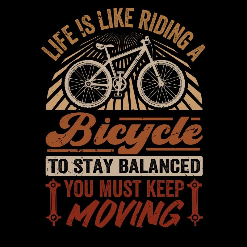 La vie, c’est comme faire du vélo - Restez équilibré