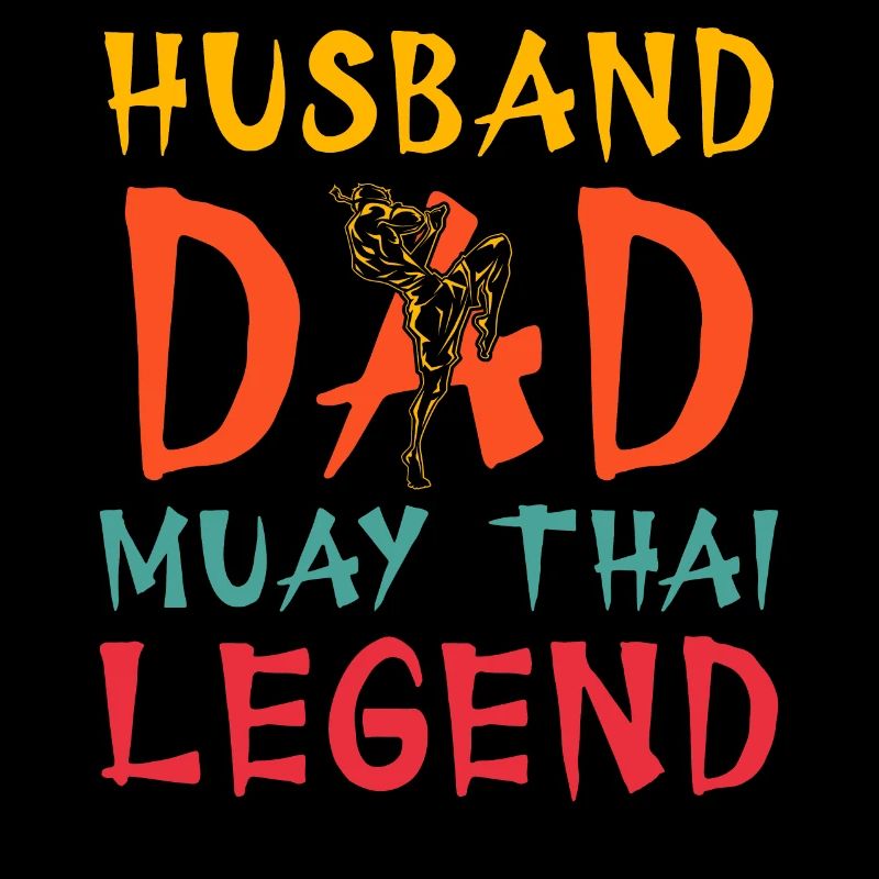 Ehemann Papa Muay Thai Legende