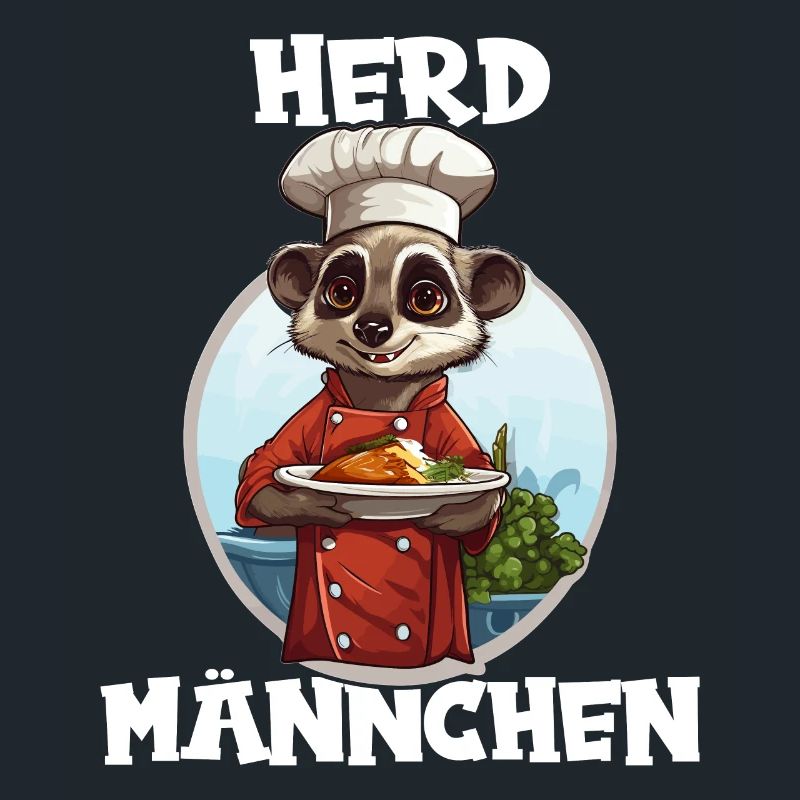 Erdmännchen kochen Koch Kochmütze Herdmännchen