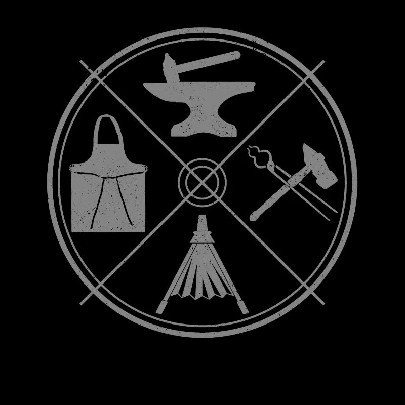 Forger forgeron maréchal-ferrant cadeau