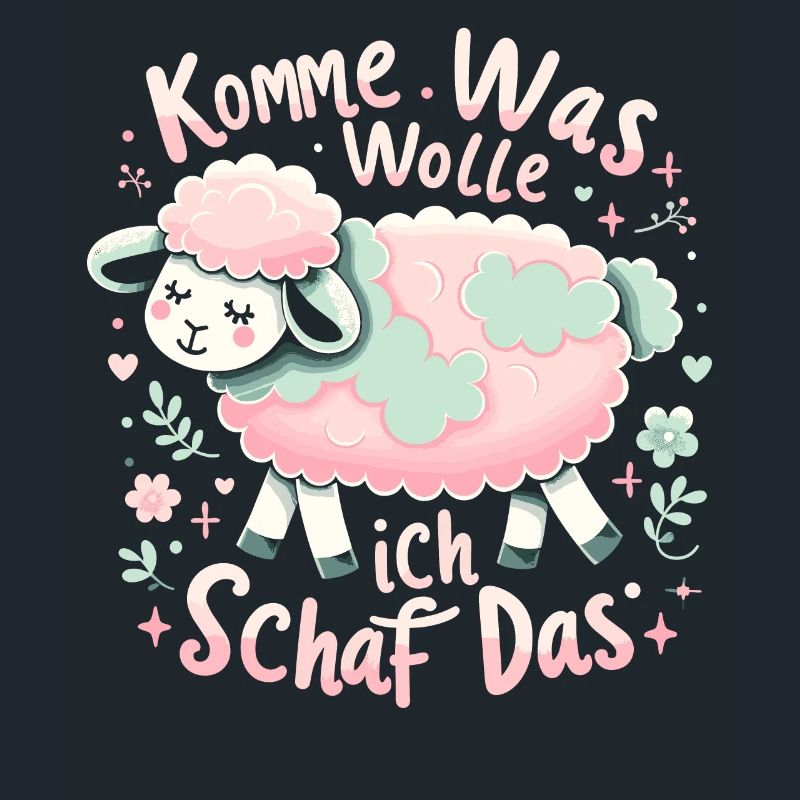 Schaf Motivation Prüfung Glück Spruch Geschenk