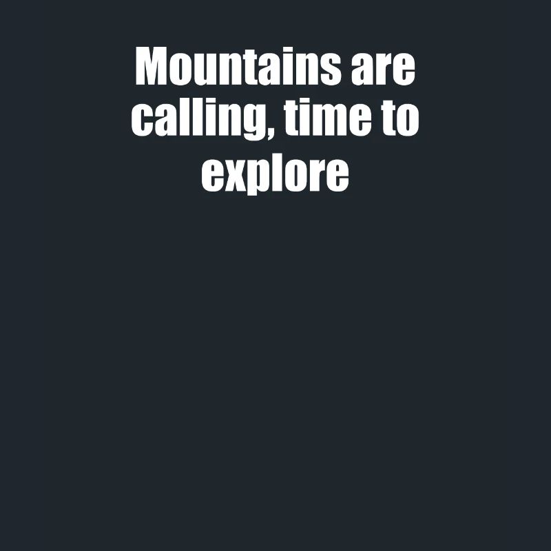 Wandern - Mountains are calling, time to explore