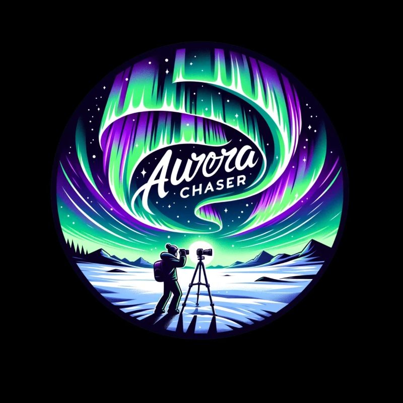 Polarlicht-aurora-verfolger Alaska Wilderness