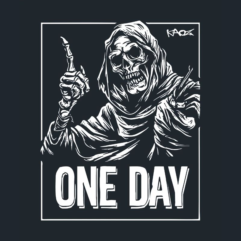 One day, Grim Reaper's warning