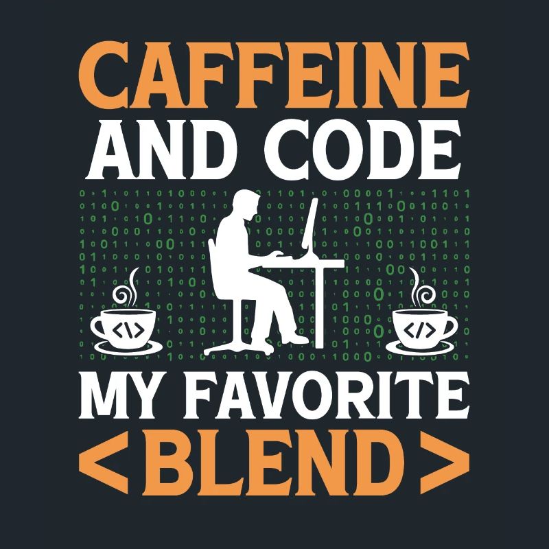 Kaffee-Codierung Programmierer Programmierer Entwickler Nerd Coff