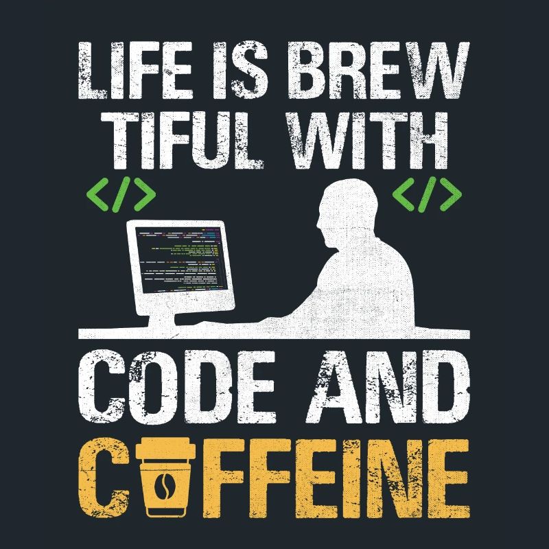 Coffee Coding Programmer Coder Developer Nerd Coff