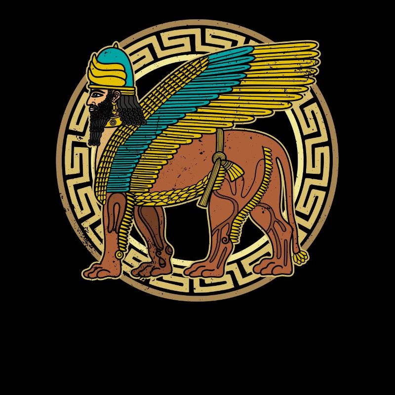 Assyrie Lamassu Divinité Babylone Mythologie