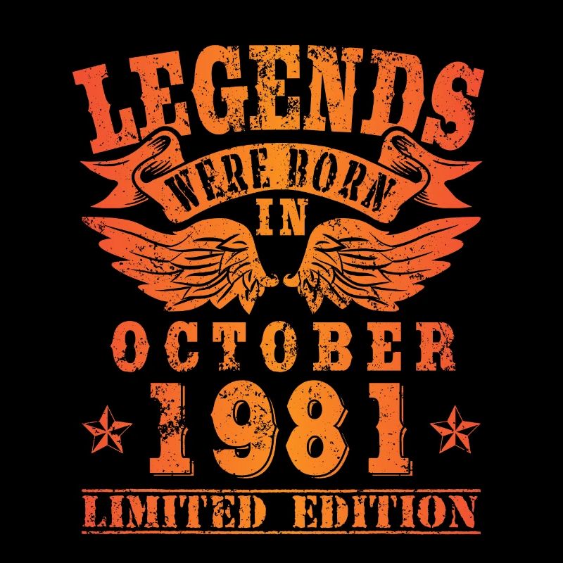 Les légendes sont nées en octobre 1981