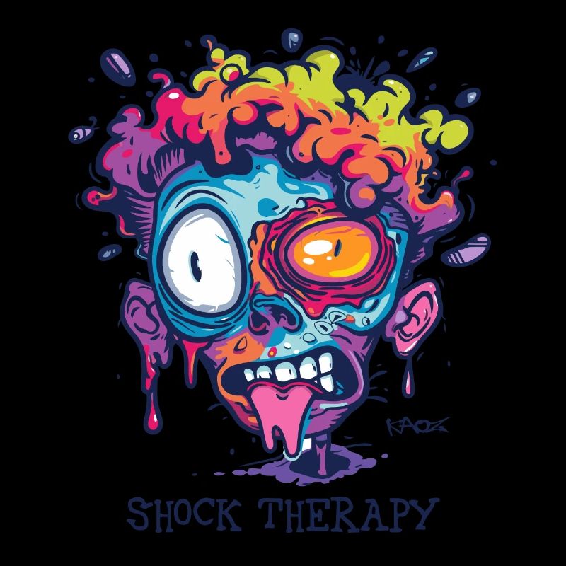 Shock Therapy: Crazy Colors Face