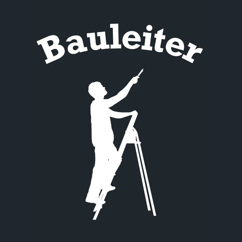 Bauleiter Stehleiter Baustelle Baustellen Leiter