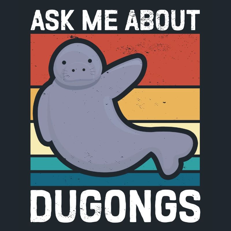 Dugong Forktail Manatee Pig Gift