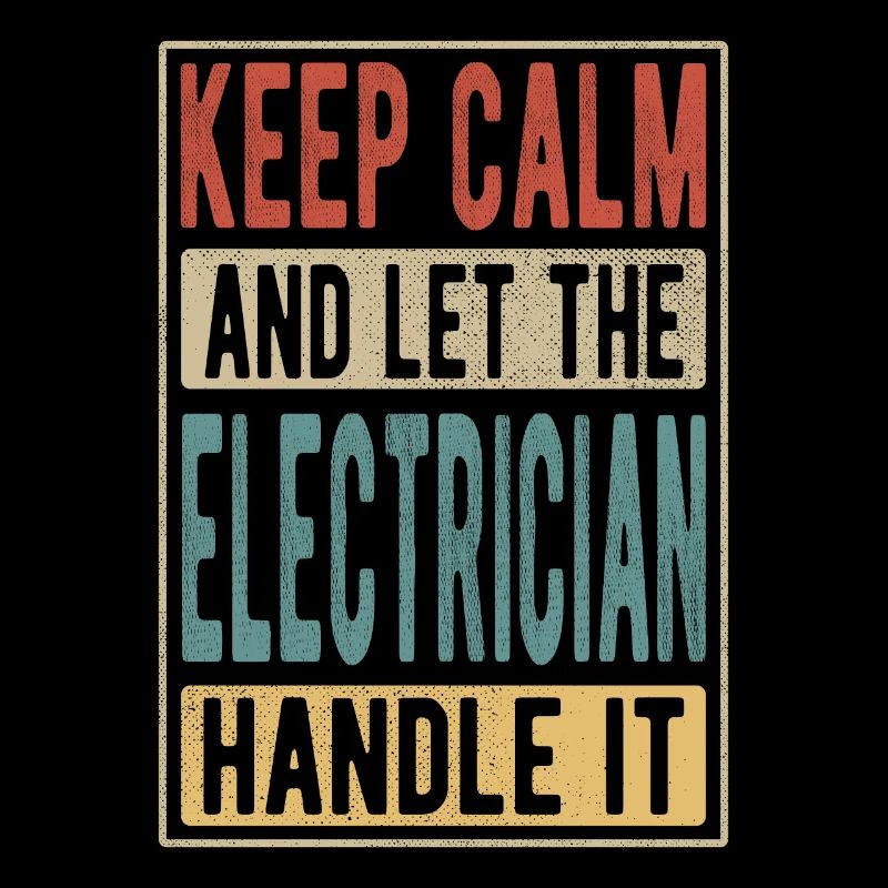 Elektriker Retro Geschenk