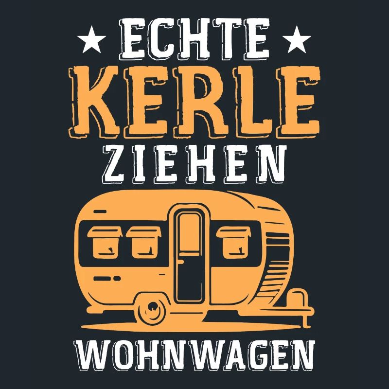 Real guys pull caravan