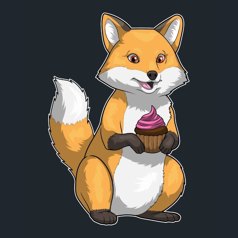 Fuchs Geburtstag Cupcake