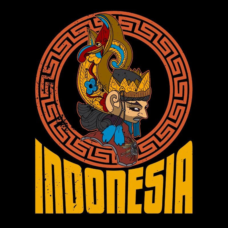 Bali Wayang Marionette Java Indonesien Reise